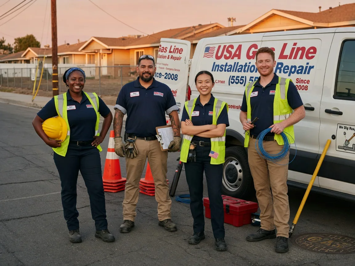 Gas Line Installation company in Trevett, ME